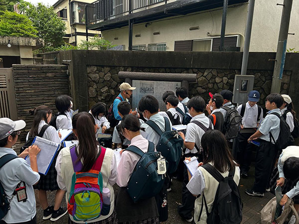 二松柏_近くの手賀沼で実施される「沼の教室」